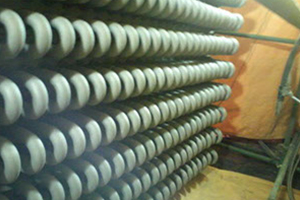 Economizer Tubes Thermal Coating over Bends