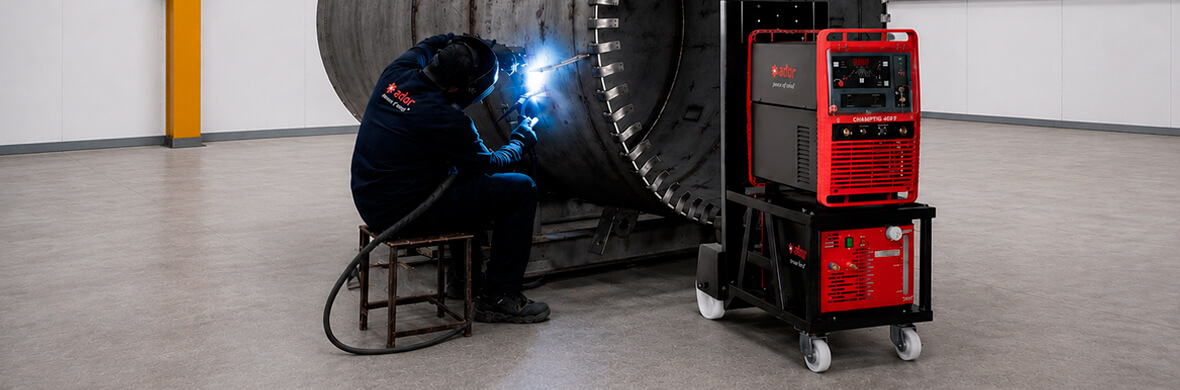 MIG welding wire used for heavy fabrication welding in industrial manufacturing